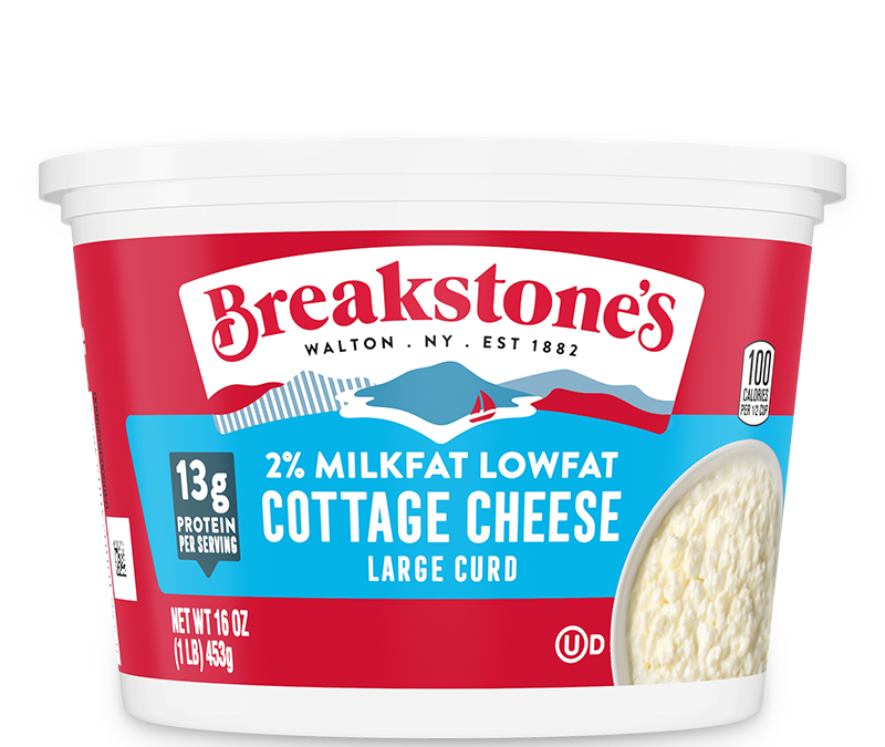 2% Lowfat Cottage Cheese Large Curd 16 oz