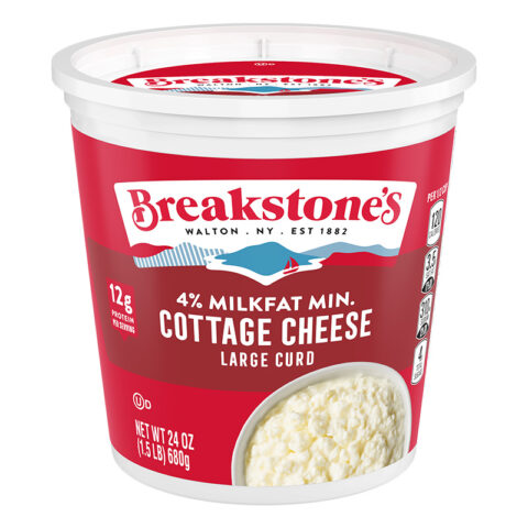 24 oz 4% Large Curd Cottage Cheese | Breakstone's