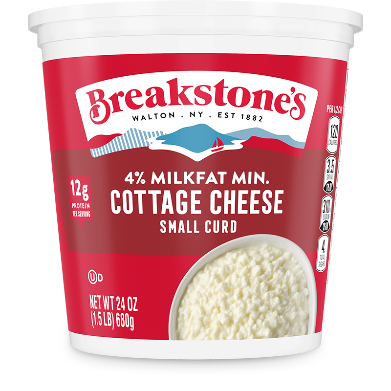 24 oz 4 Small Curd Cottage Cheese Breakstone's