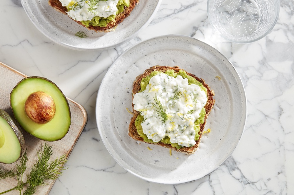 Lemon Dill & Avocado Toast