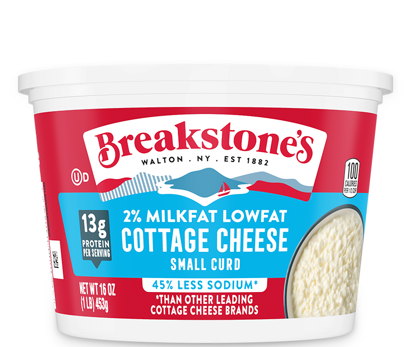 2% Lowfat Cottage Cheese Small Curd Low Sodium 16 oz