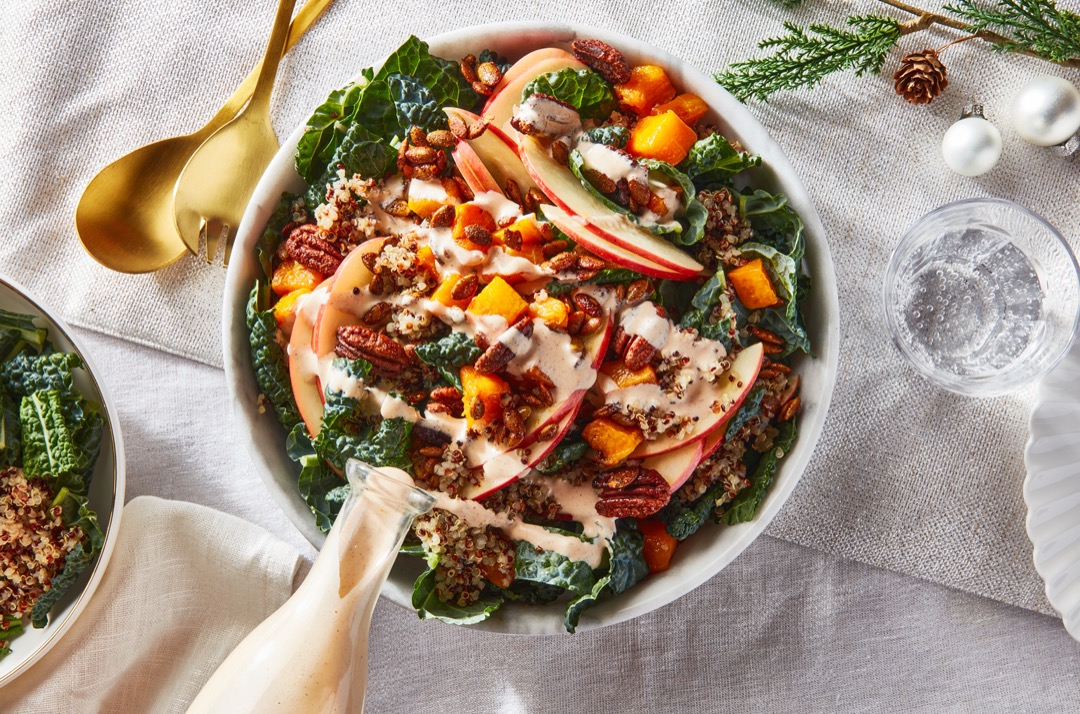 Butternut Squash and Quinoa Salad with Chili Sour Cream Dressing | Breakstone's