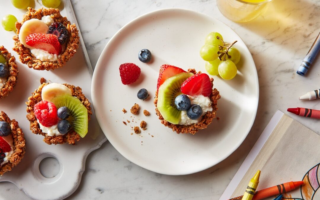 Cottage Cheese Granola Cups