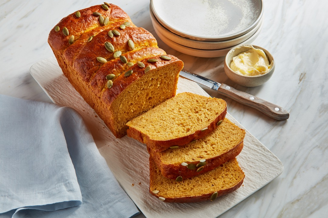 Pumpkin Cottage Cheese Bread | Breakstone's